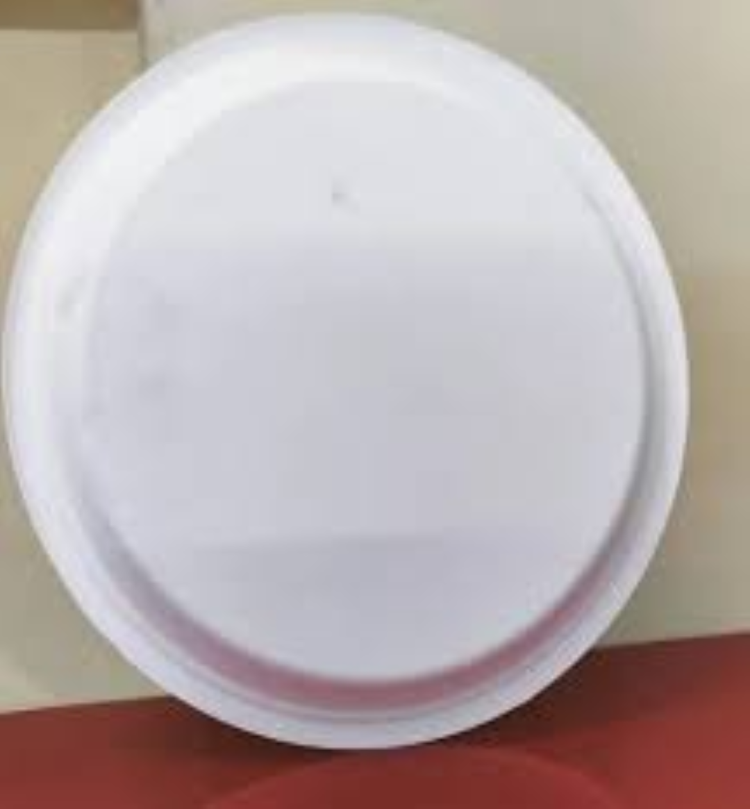 THERMOPAK 11  ROUND WHITE PLATE